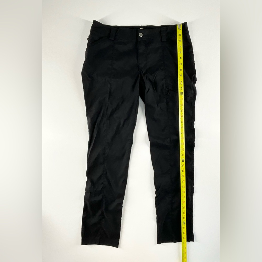 Duluth Trading Co Women Dry on the Fly Slim Leg Pants Black Outdoor Chic 14 X 33 - Picture 11 of 16